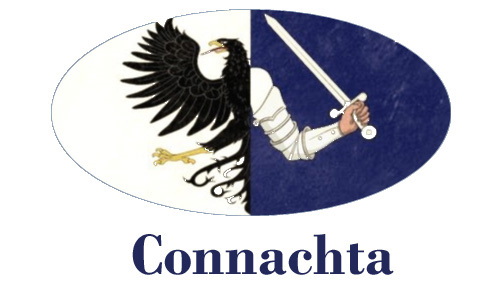 Connaught province flag badge Ireland