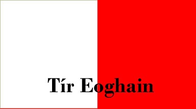 Flag of county Tyrone Ireland