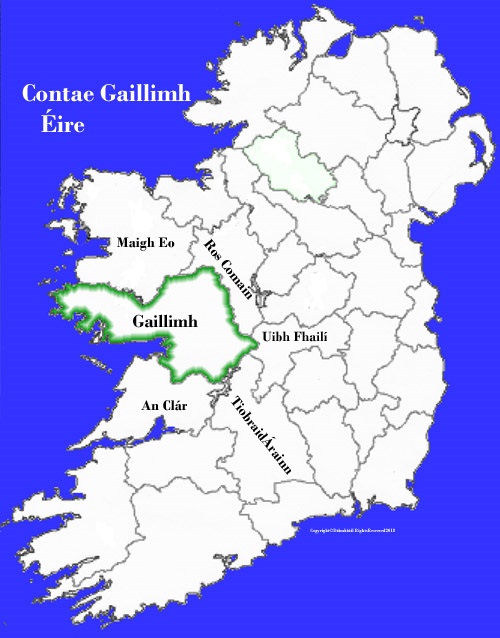 Galway county map