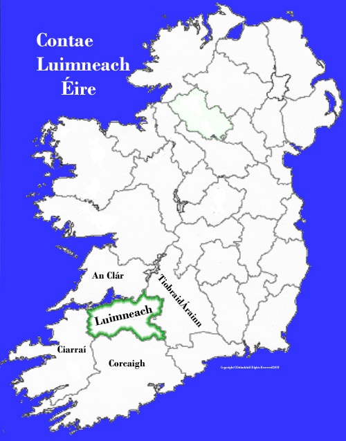 Map of Limerick county