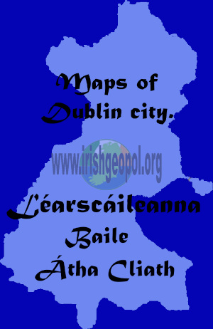 Map of Dublin county.