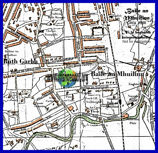 Map of Milltown Dublin.