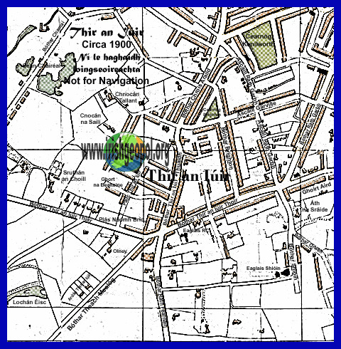 Map of Terenure Dublin.