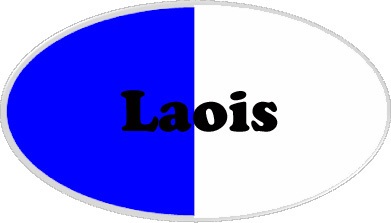 Laois county flag type badge