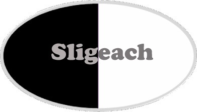 Sligo county flag type badge