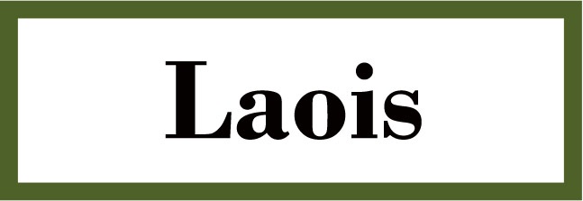 Laois county road sign Ireland